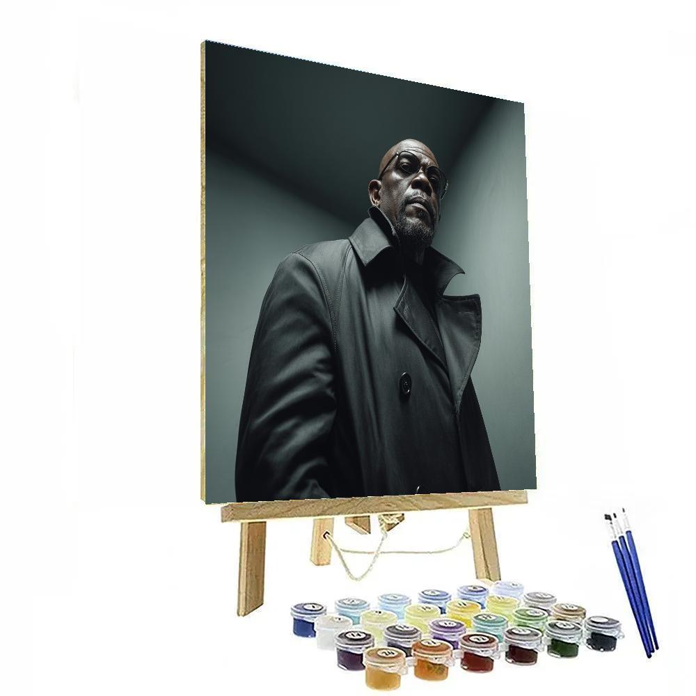 Samuel L Jackson Command At The Crossroads Paint by numbers kits
