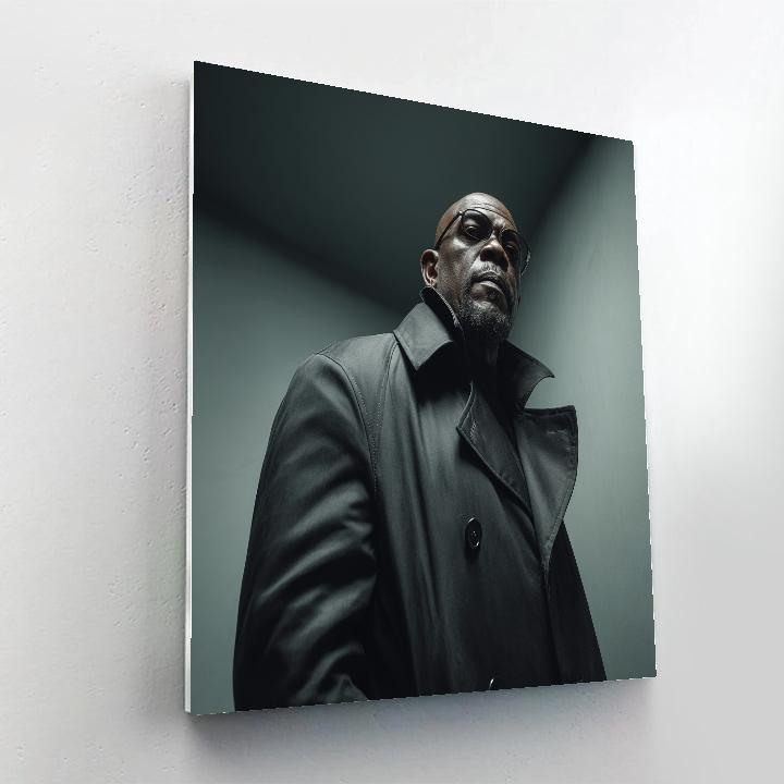 Samuel L Jackson Command At The Crossroads Paint by numbers kits