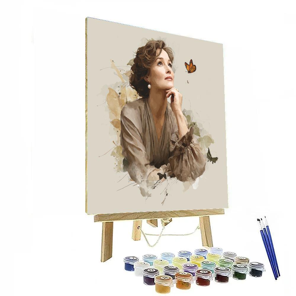 Meryl Streep The Chameleons Artistry paint by number