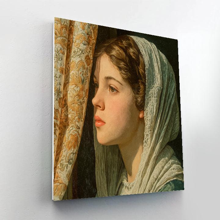 Jan Vermeer Inspired Morning Light Numbered painting kits
