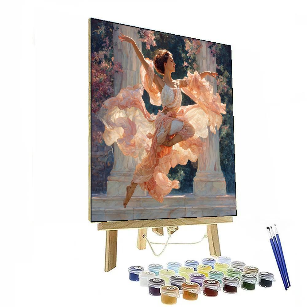Frederic Leighton Inspired Classical Dance paint by numbers