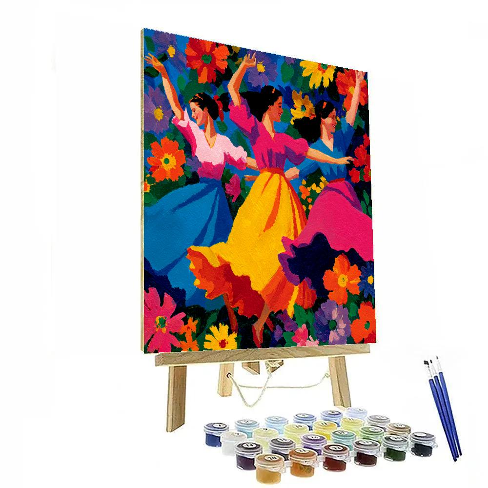 Henri Matisse Inspired Floral Dance Paint by numbers kits
