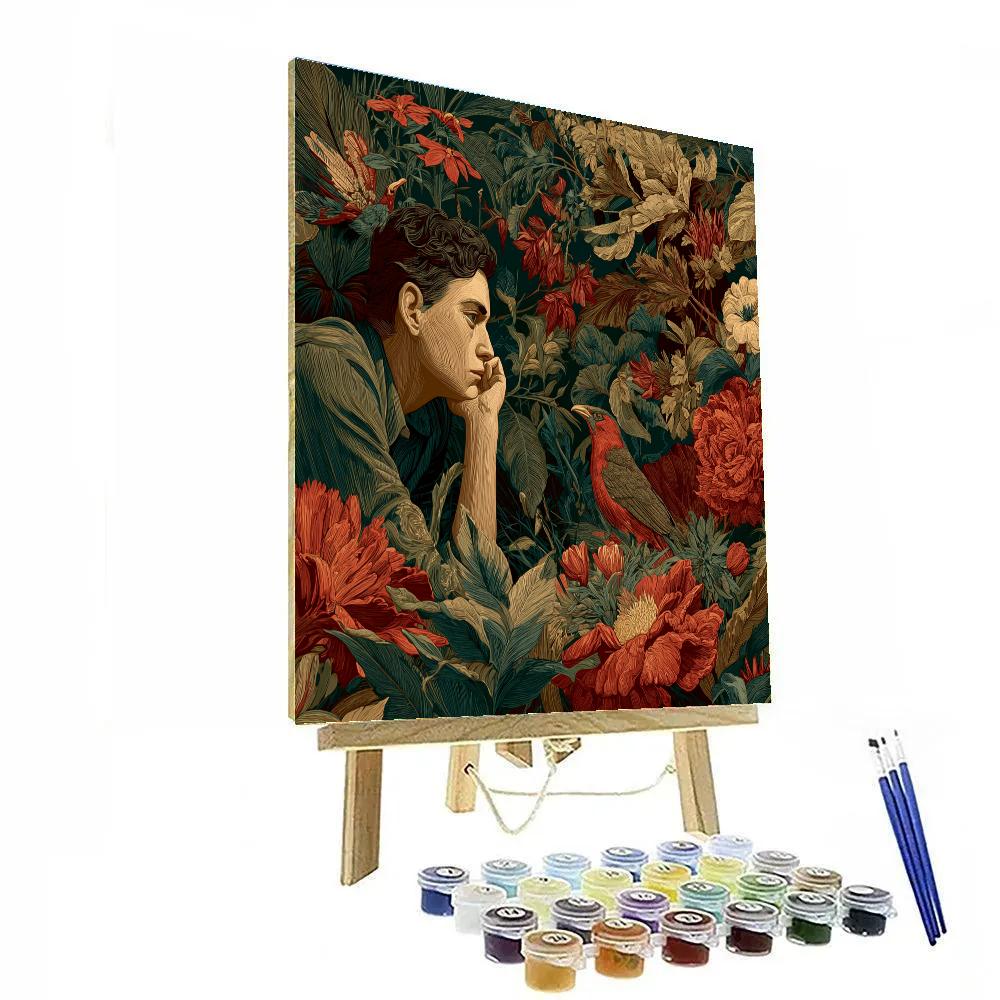 Frida Kahlo Inspired Jungle Reverie Paint by numbers kits