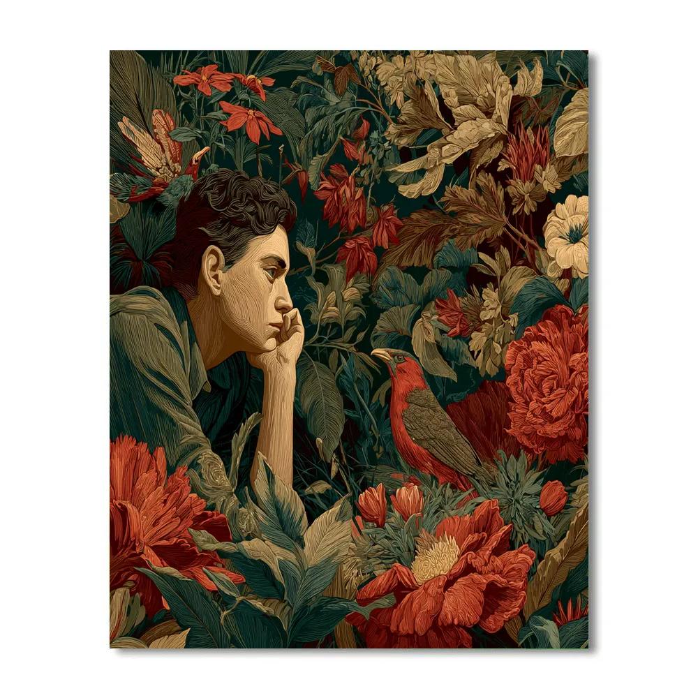Frida Kahlo Inspired Jungle Reverie Paint by numbers kits