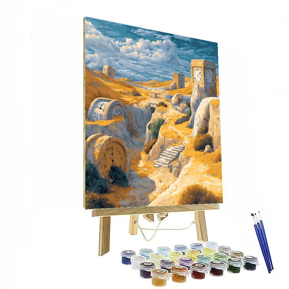 Dali Inspired Surreal Dreams Numbered painting kits