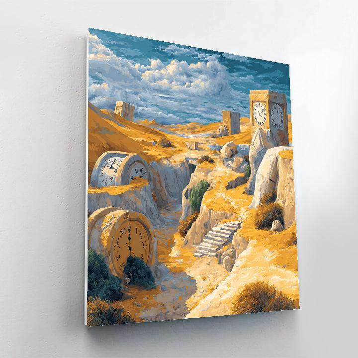 Dali Inspired Surreal Dreams Numbered painting kits