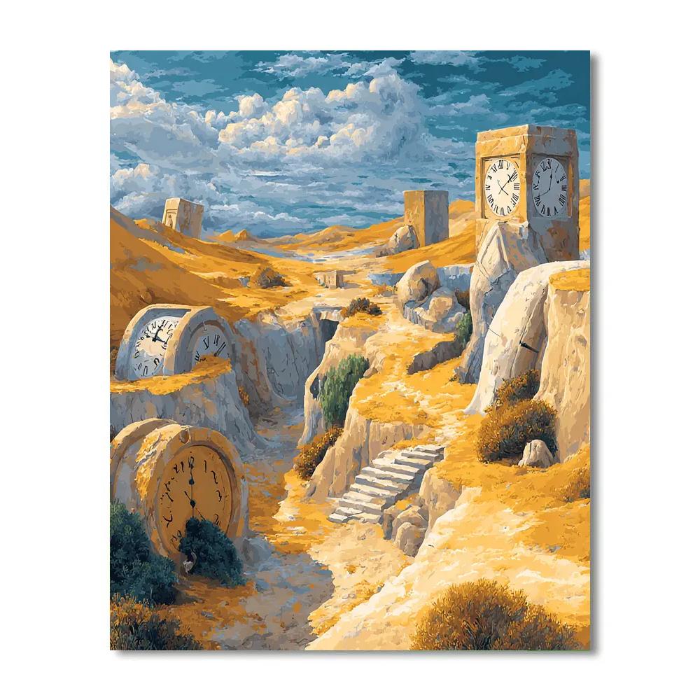 Dali Inspired Surreal Dreams Numbered painting kits