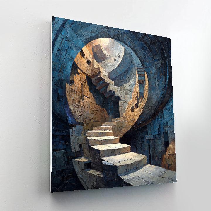 Michelangelo Inspired Astral Maelstrom Numbered painting kits