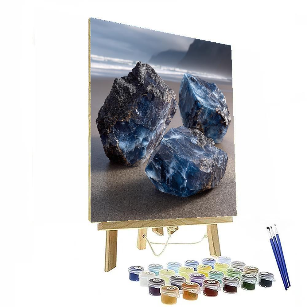 Michelangelo Inspired Obsidian Shore paint by color