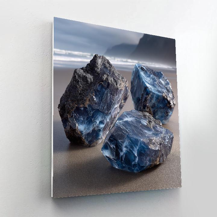 Michelangelo Inspired Obsidian Shore paint by color