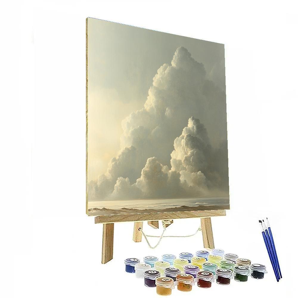 Michelangelo Inspired Storm Veil painting number kit