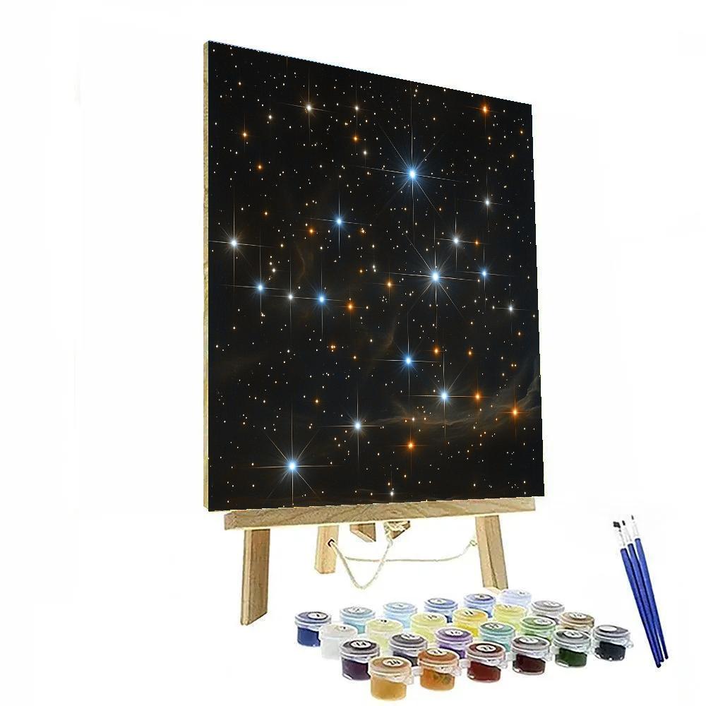 Caravaggio Inspired Starfield Threshold Paint by numbers kits