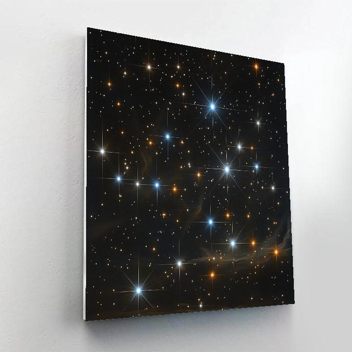 Caravaggio Inspired Starfield Threshold Paint by numbers kits