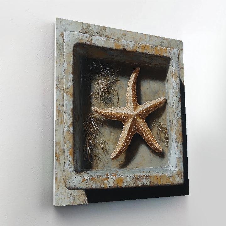 Caravaggio Inspired Tidal Pool Reliquary paint by number