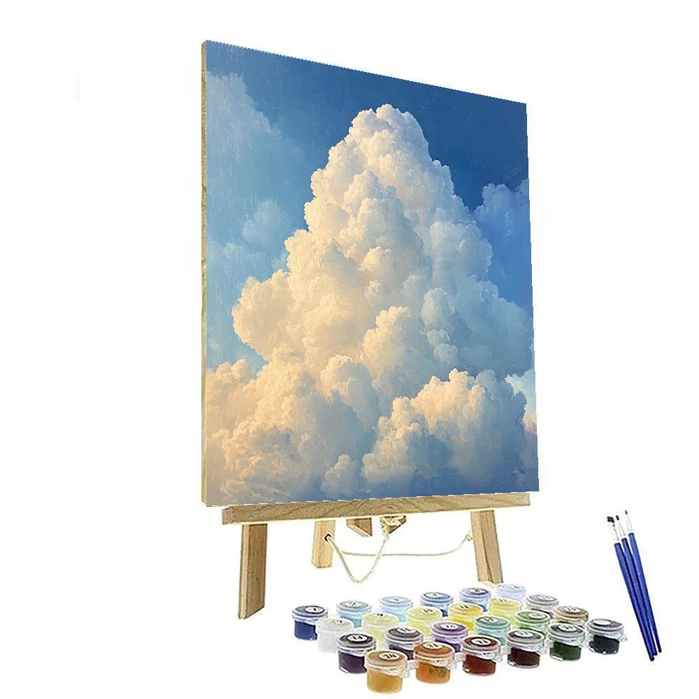 Caravaggio Inspired Thundercloud Niche DIY paint by numbers