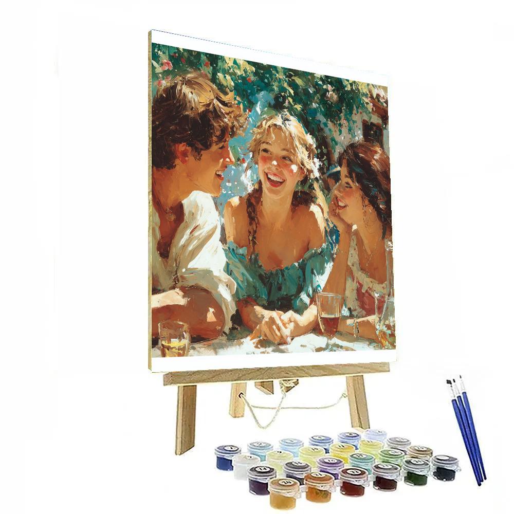 Renoir Inspired Summer Garden Party Paint by numbers kits
