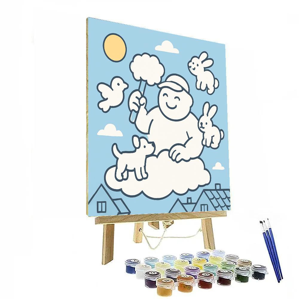 The Curious Cloudsmith DIY paint by numbers