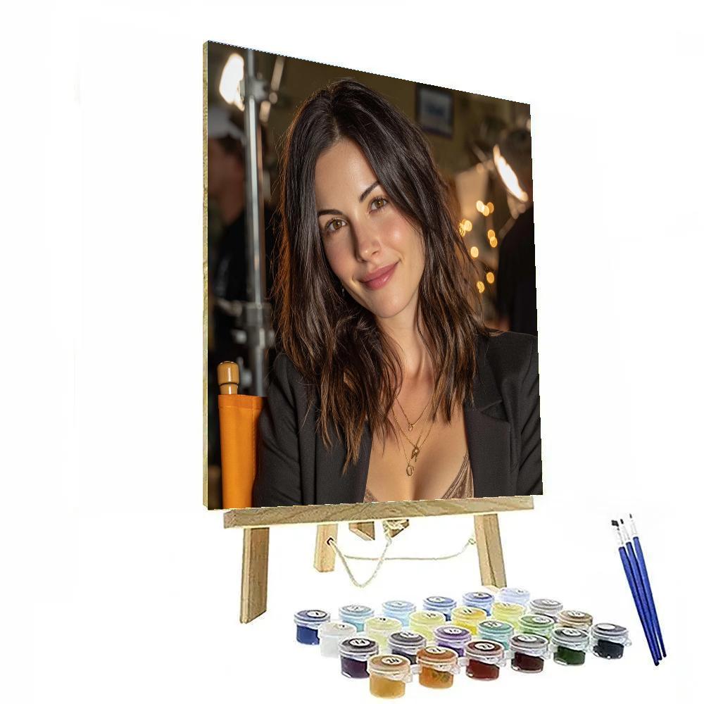 Sandra Bullock: On Set, Warm Light And Wry Grace DIY paint by numbers