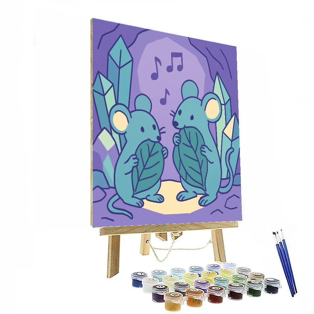 Crystal Cave Composers Number painting