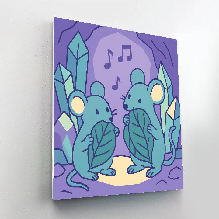 Crystal Cave Composers Number painting