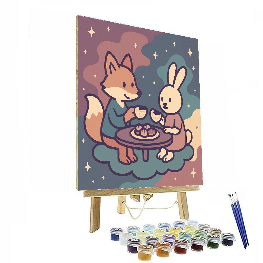 Nebula Tea Party paint by number