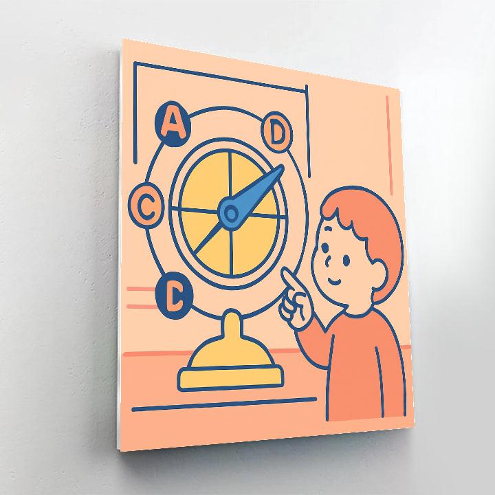 Alphabet Astrolabe Paint by numbers kits