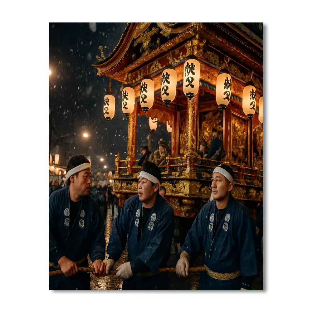 Chichibu Night Festival Floats Number painting