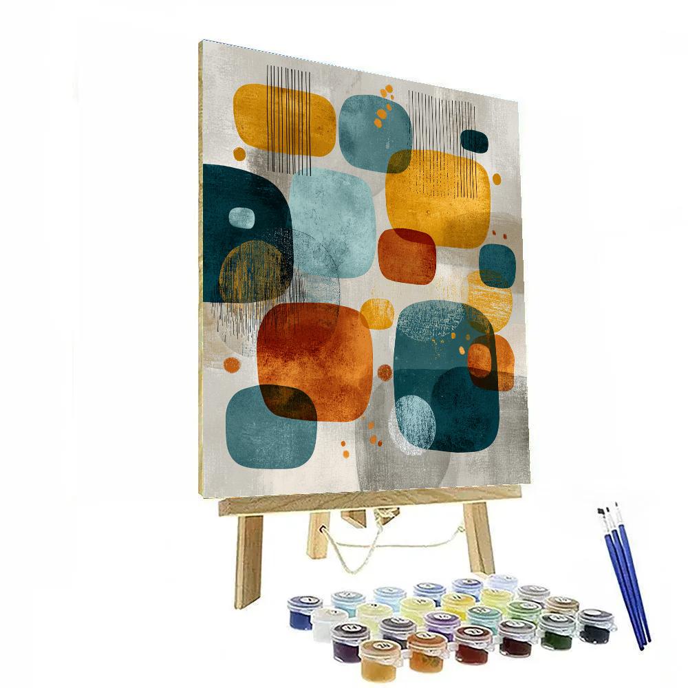 Paul Klee Inspired Dream Map Paint by numbers art