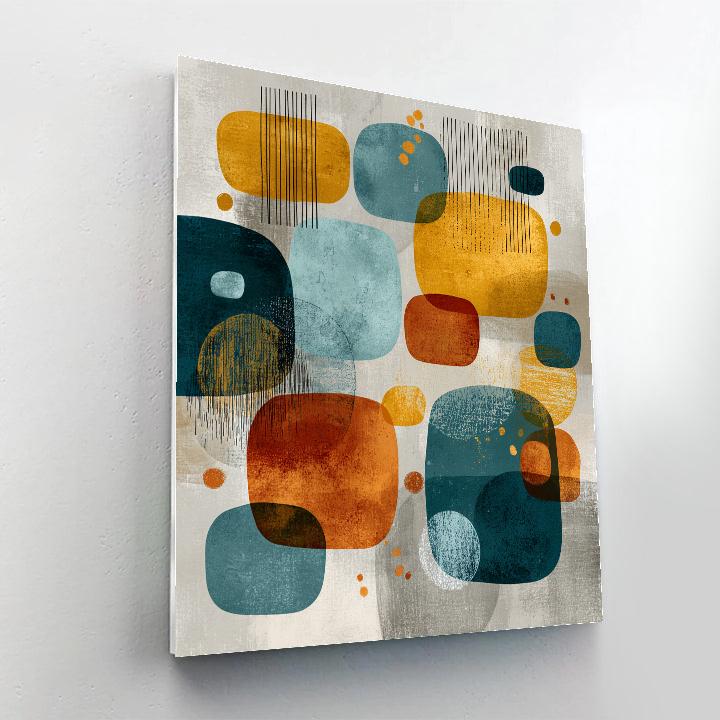 Paul Klee Inspired Dream Map Paint by numbers art