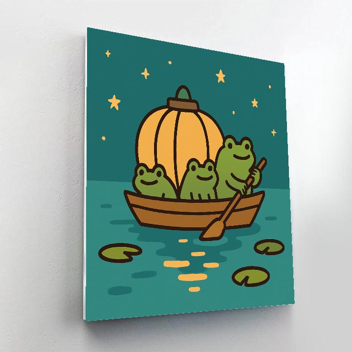 Voyage Of The Little Lantern DIY paint by numbers