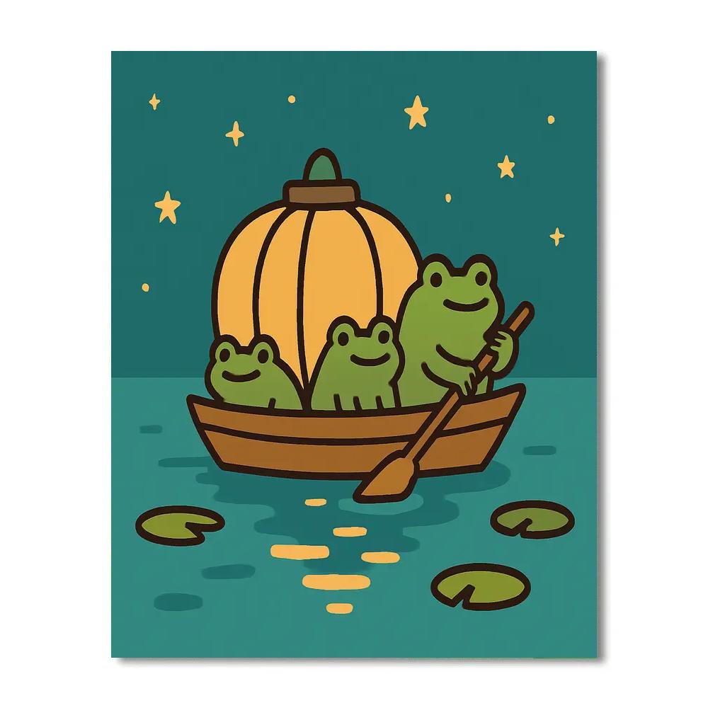 Voyage Of The Little Lantern DIY paint by numbers