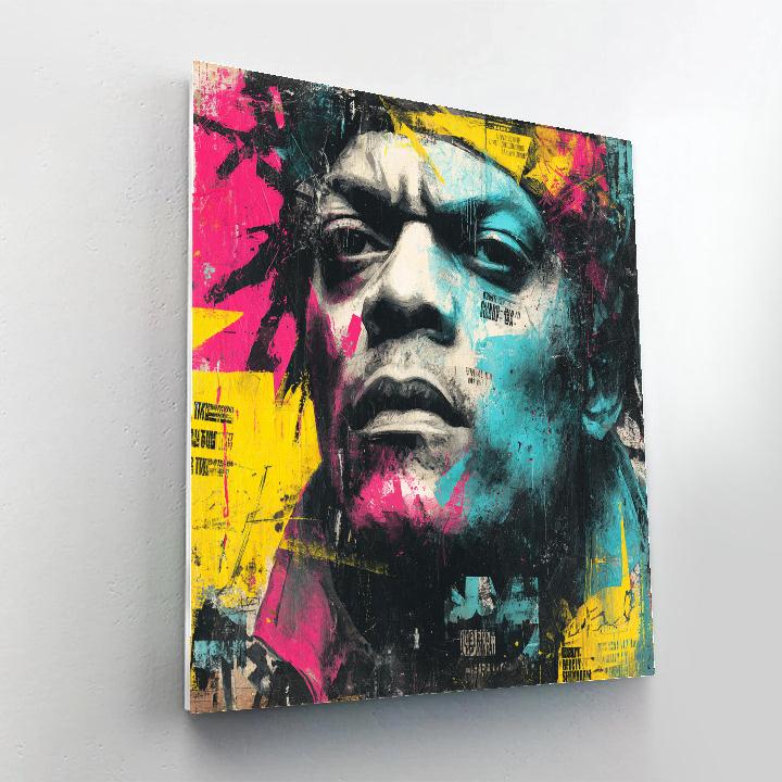 Jean-Michel Basquiat Inspired Street Warrior Paint by numbers art