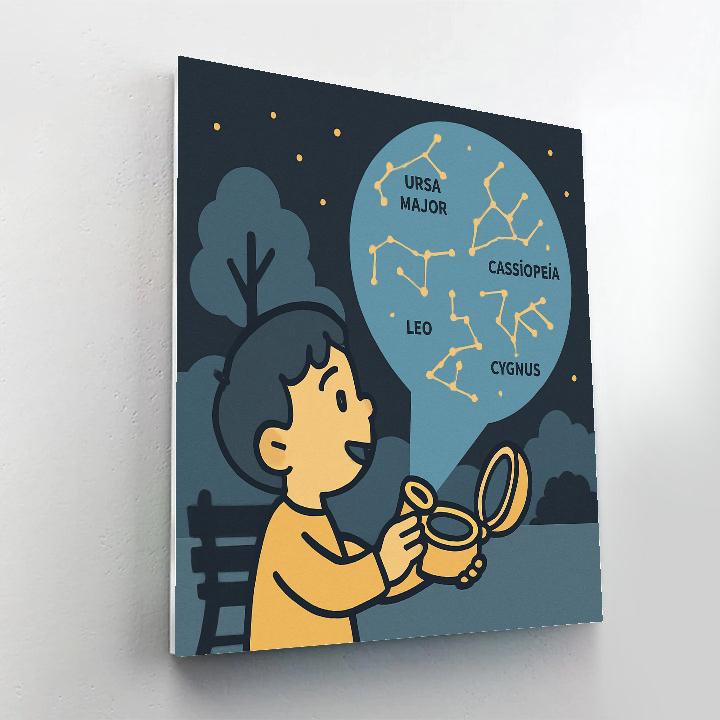 Pocket Observatory paint by number