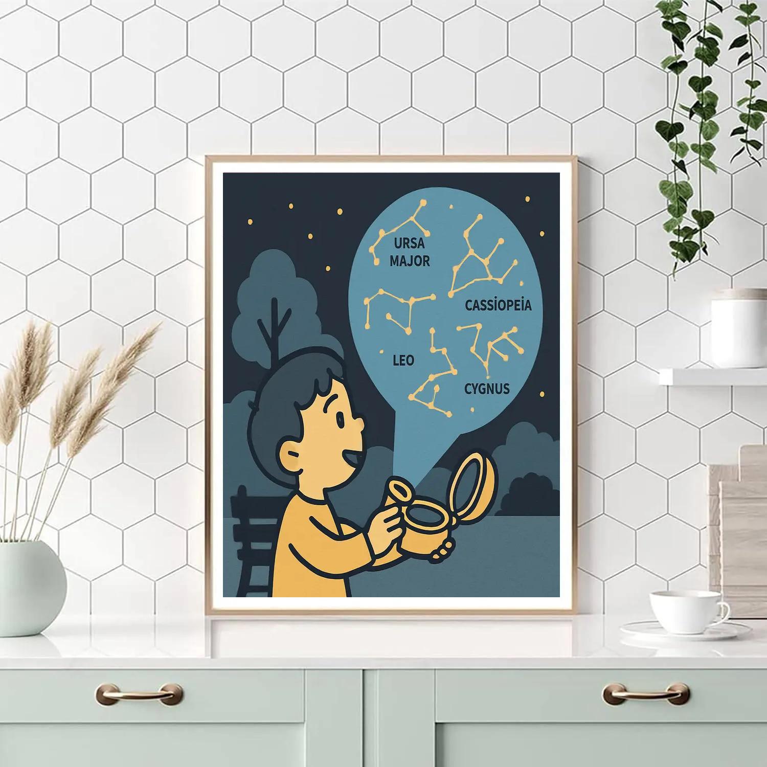 Pocket Observatory paint by number