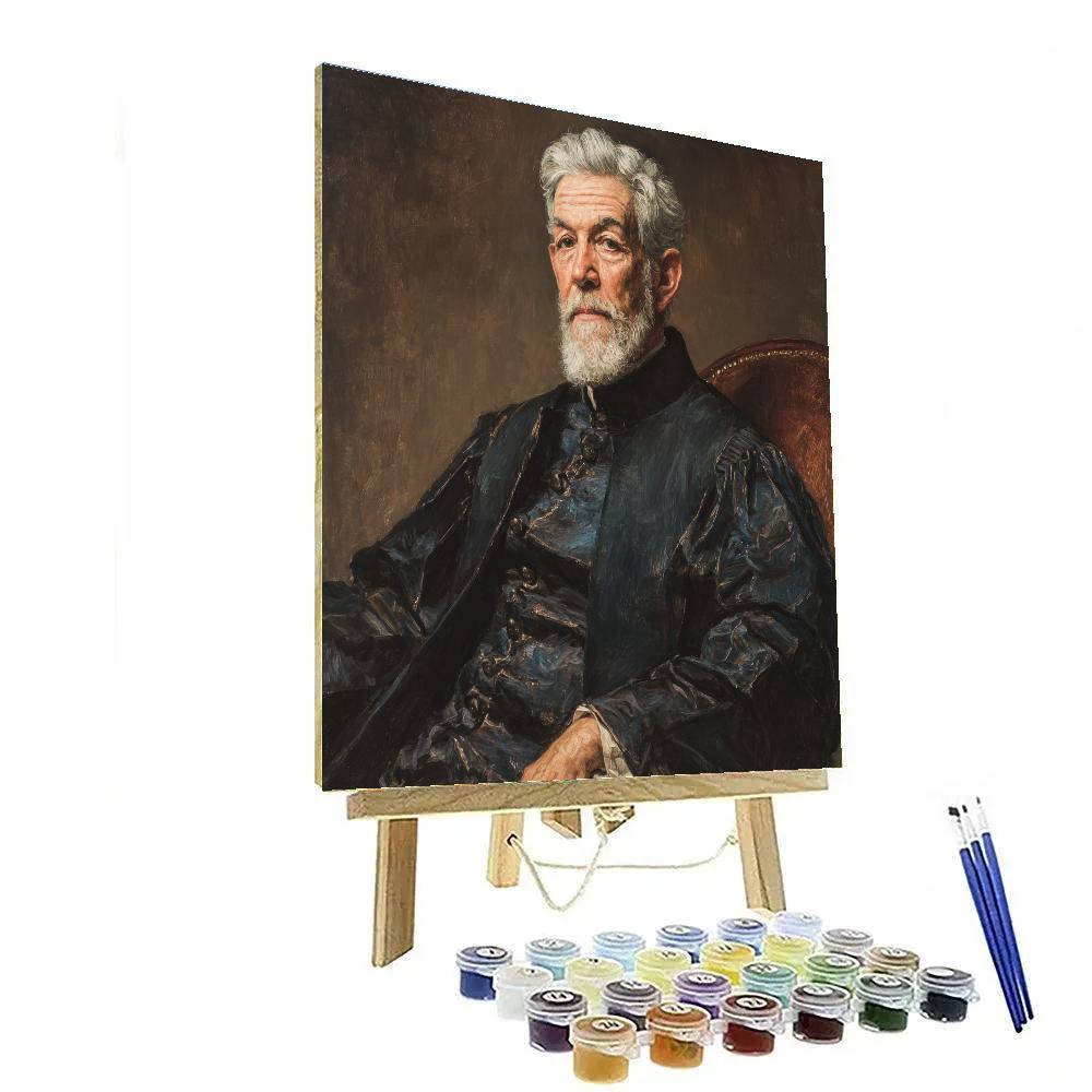 Diego Velázquez Inspired Court Portrait paint by number