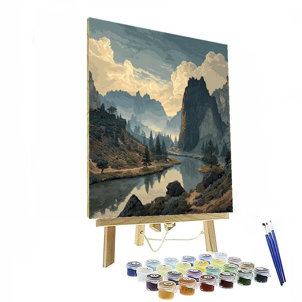 Paul Nash Inspired War Landscape Numbered painting kits