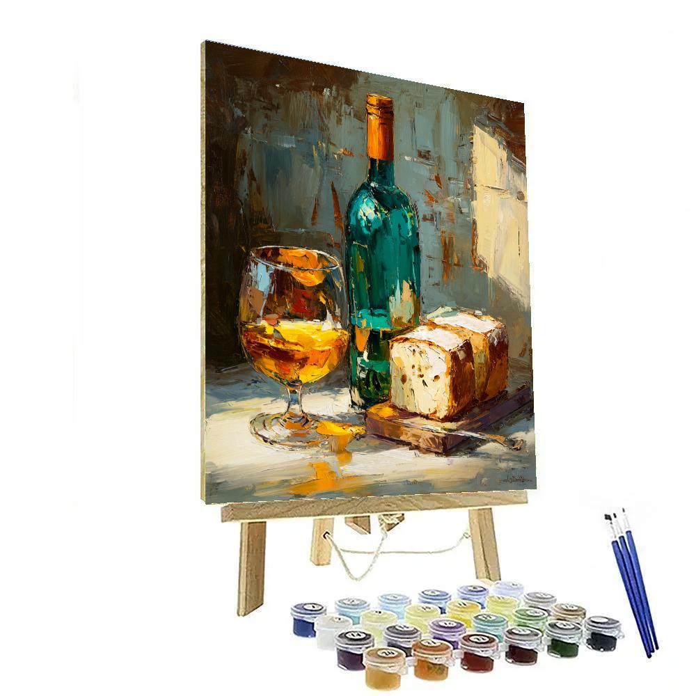 Edouard Manet Inspired Still Life With Wine Paint by numbers kits