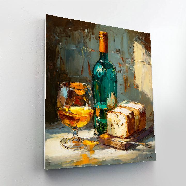 Edouard Manet Inspired Still Life With Wine Paint by numbers kits
