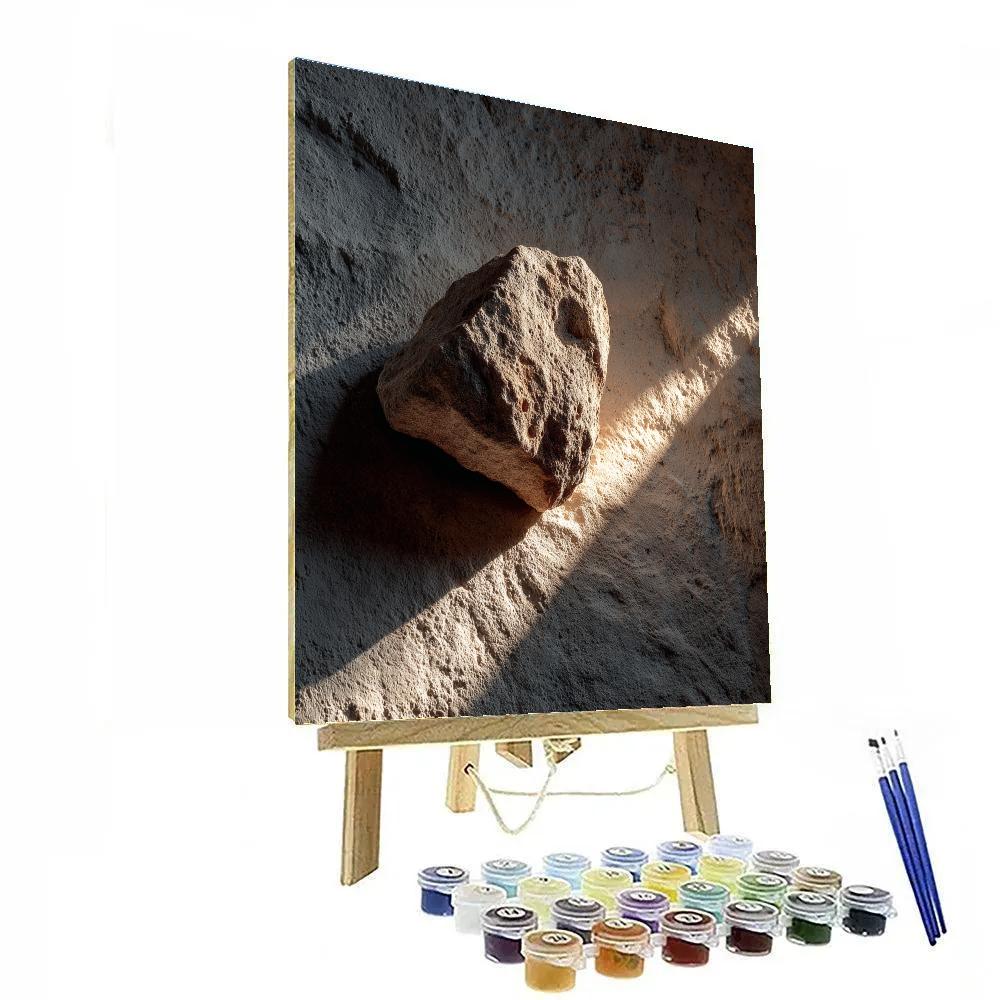 Caravaggio Inspired Lunar Rock paint by color