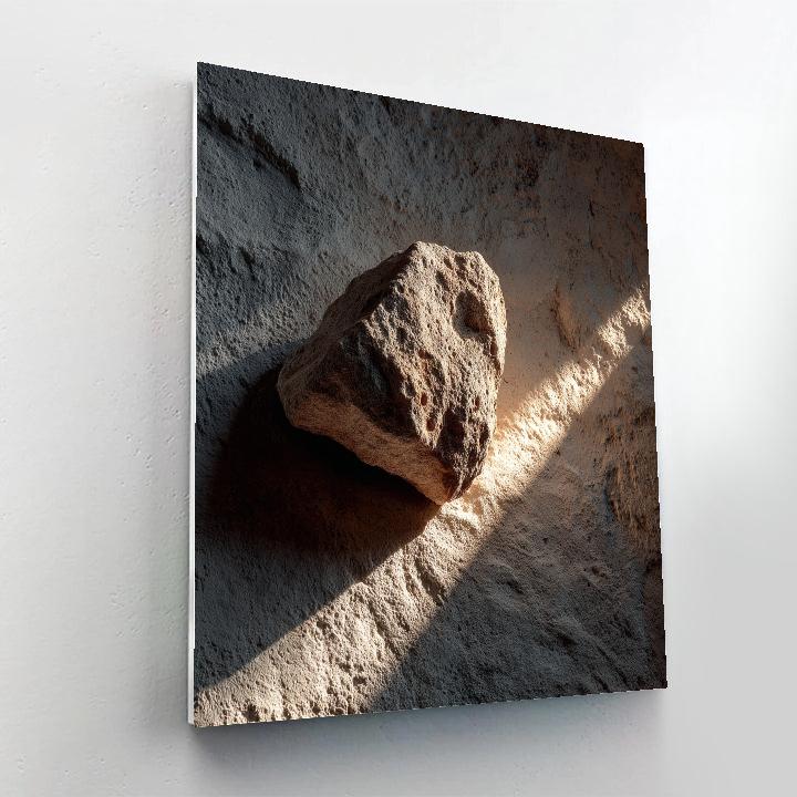 Caravaggio Inspired Lunar Rock paint by color