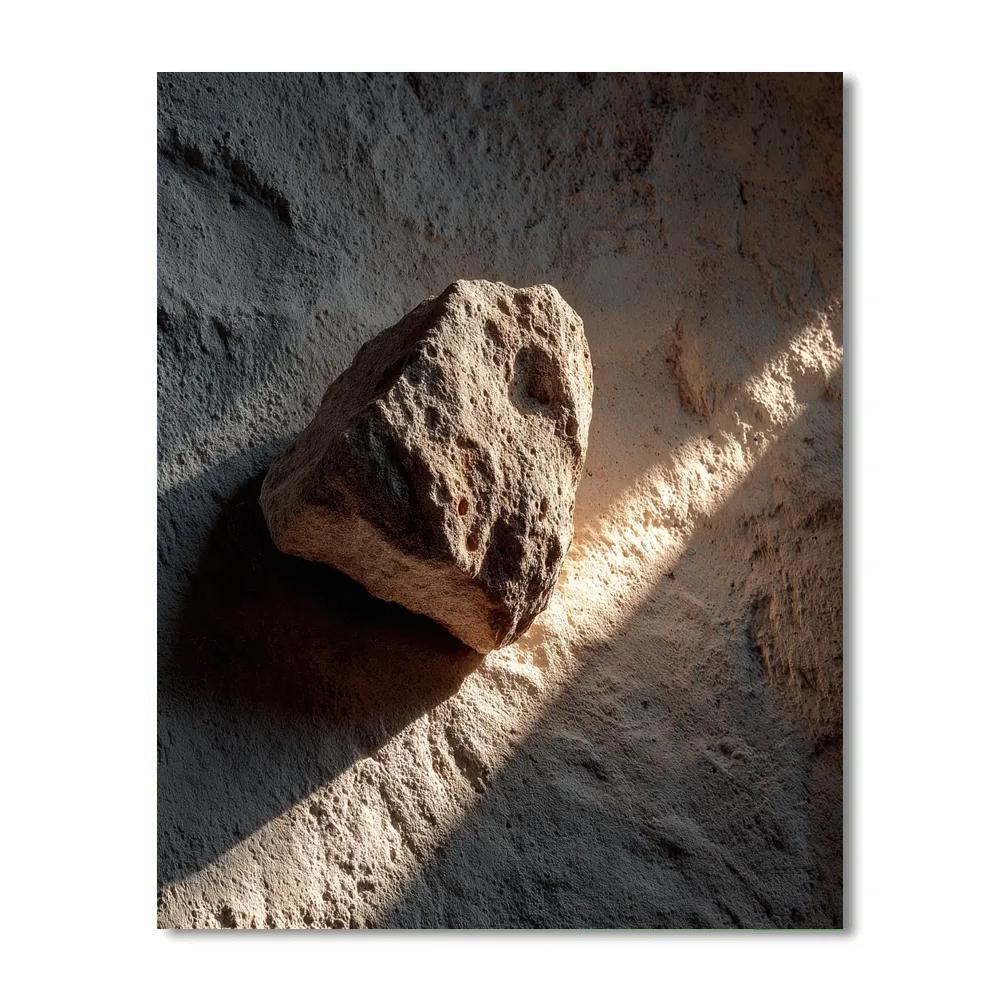 Caravaggio Inspired Lunar Rock paint by color