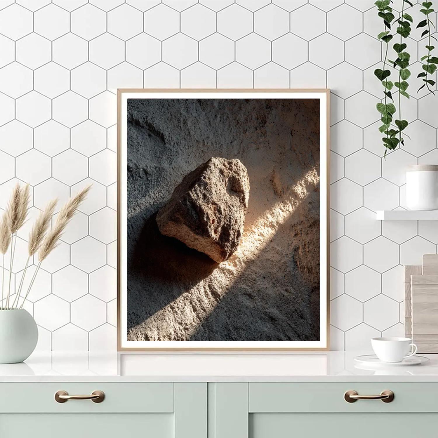 Caravaggio Inspired Lunar Rock paint by color