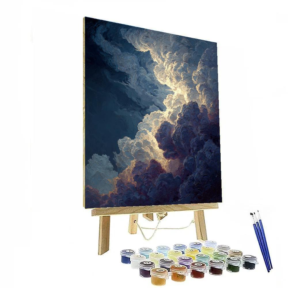 Caravaggio Inspired Nebula Glow Painting by numbers kit