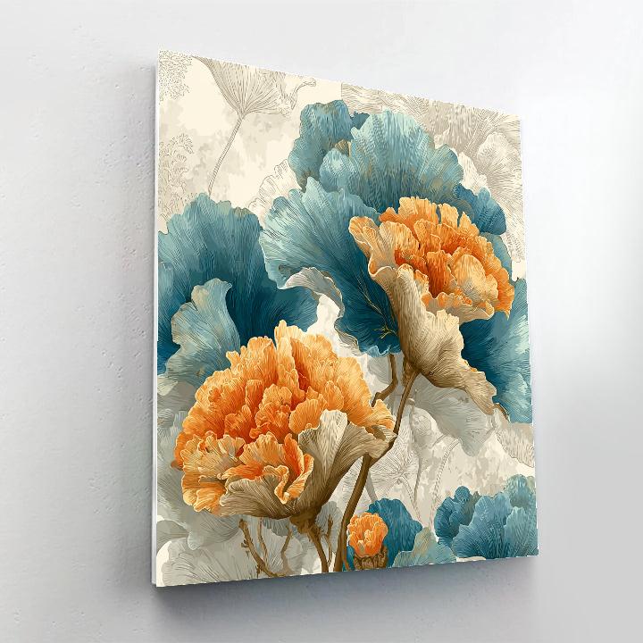 Leonardo Da Vinci Inspired Coral Spiral Study Painting by numbers kit