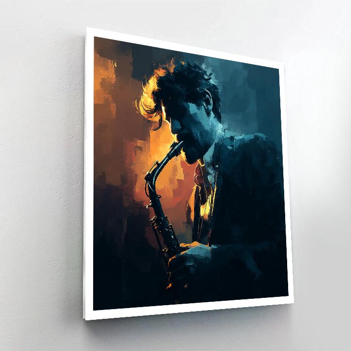 John Singer Sargent Inspired Jazz Night paint by color