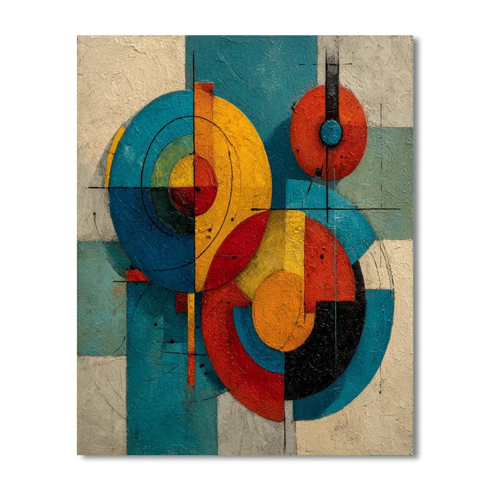 Wassily Kandinsky Inspired Nebula Music DIY paint by numbers