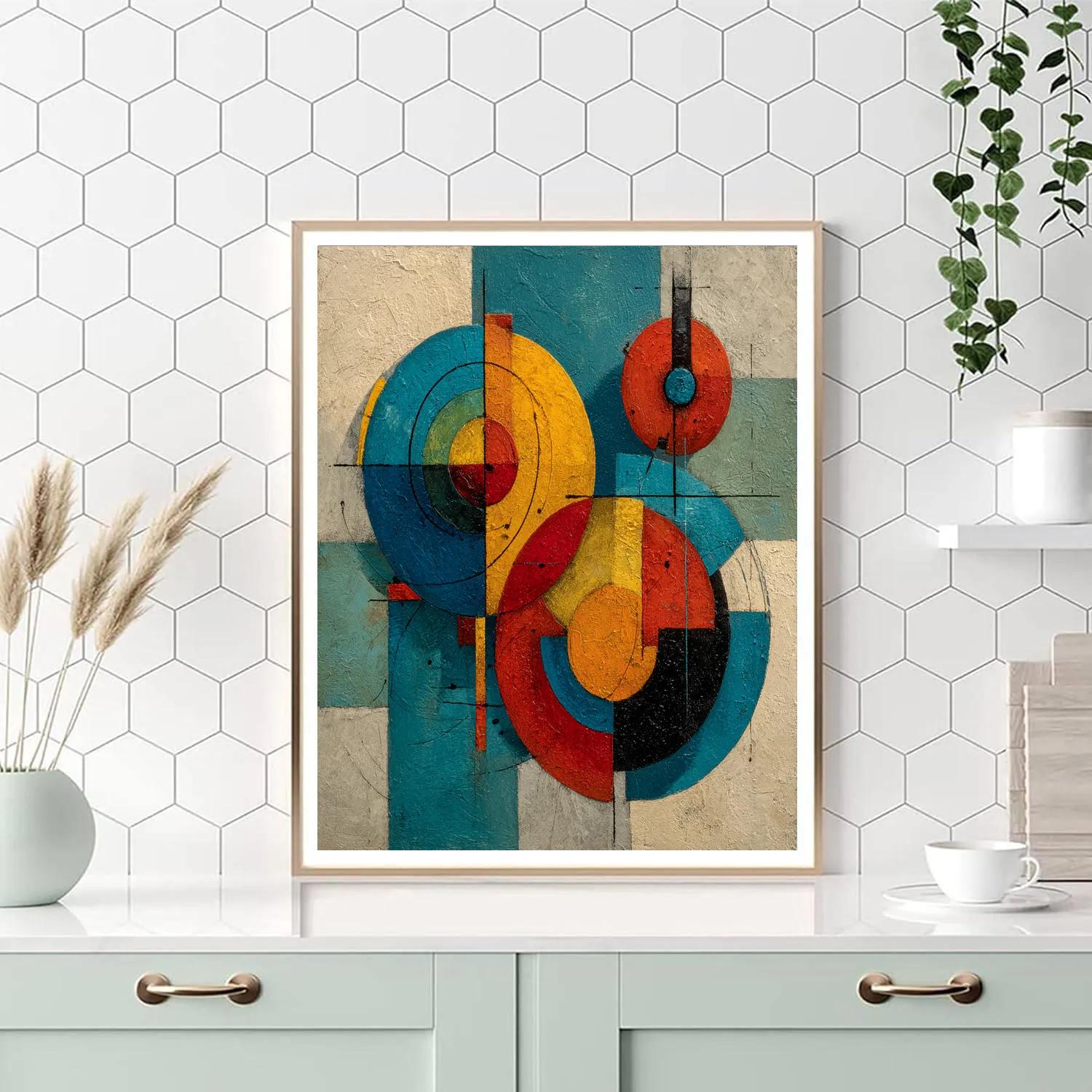 Wassily Kandinsky Inspired Nebula Music DIY paint by numbers