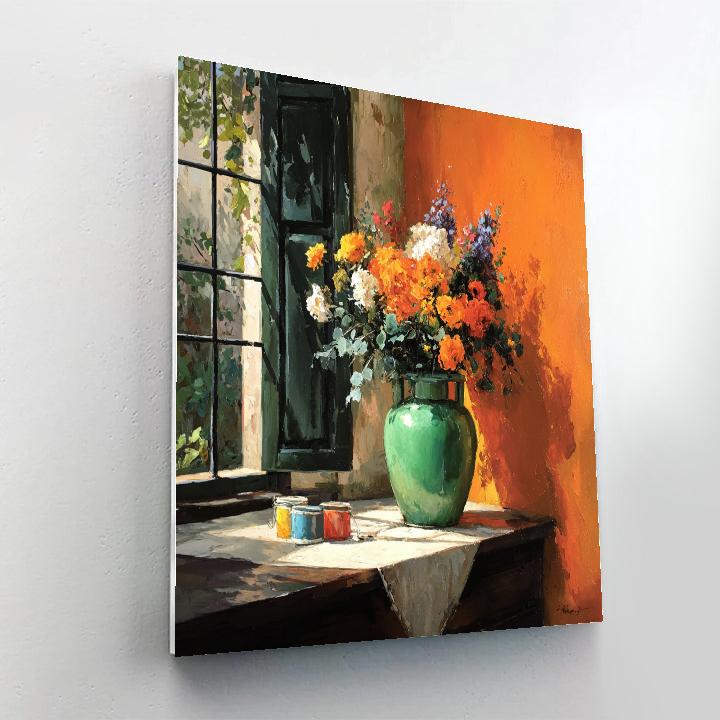 Pierre Bonnard Inspired Window View Paint by numbers kits