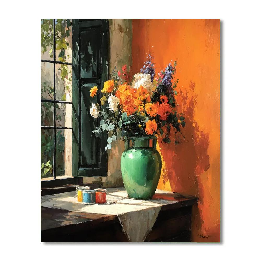 Pierre Bonnard Inspired Window View Paint by numbers kits
