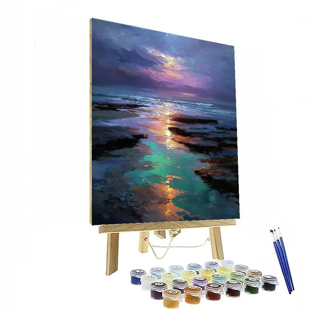 J.M.W. Turner Inspired Aurora Passage Paint by numbers kits